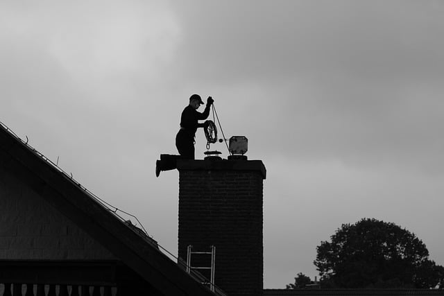 Schoorsteenveger in kerkrade