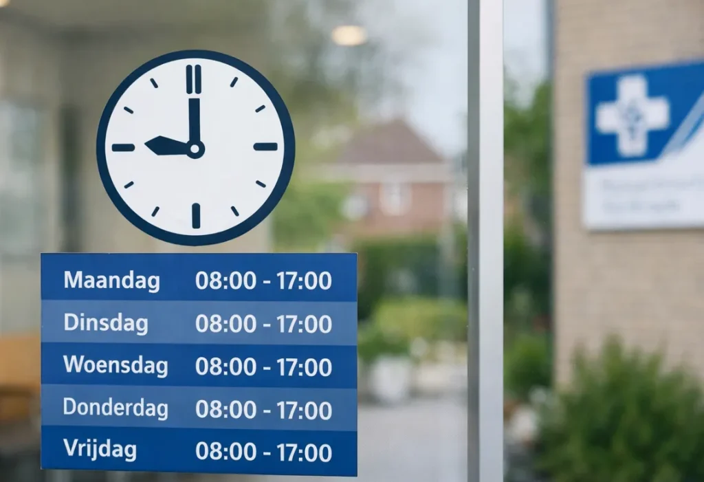 Gevel van een huisartsenpraktijk in Kerkrade overdag