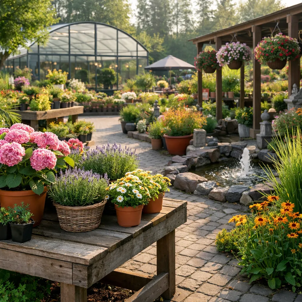 Website index Sfeervol tuincentrum met bloemen, planten en kas in Kerkrade